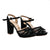 Sandalia tacon negro para mujer 224-Z187