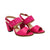 Sandalia tacon fucsia para mujer 875-Z310