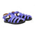 Sandalia plana morado x plata para mujer STEFANY-Z535