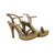 Sandalia tacon champaña para mujer 125-Z175