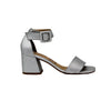 Sandalia tacon plata para mujer 2350-Z148