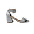 Sandalia tacon plata para mujer 2350-Z148