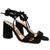 Sandalia tacon negro para mujer 2528-Z148