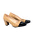Tacon negro charol x almendra para mujer 8060-Z140
