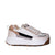 Tenis beige x blanco x nude para mujer 165-Z273
