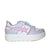 Tenis gris x blanco x palo rosa para mujer 163-Z273