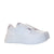 Tenis blanco x oro rosa para mujer 166-Z273