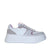 Tenis gris x blanco x lila para mujer 166-Z273