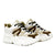 Tenis blanco perla x beige para mujer 2206-Z536