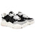 Tenis gris x negro x blanco para mujer 382-Z329