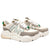 Tenis talco x verde x dorado para mujer 382-Z329