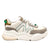 Tenis talco x verde x dorado para mujer 382-Z329