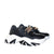 Tenis negro x dorado para mujer 616-Z419