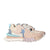 Tenis beige x celeste para mujer 625-Z419