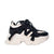 Tenis beige x negro para mujer 630-Z375
