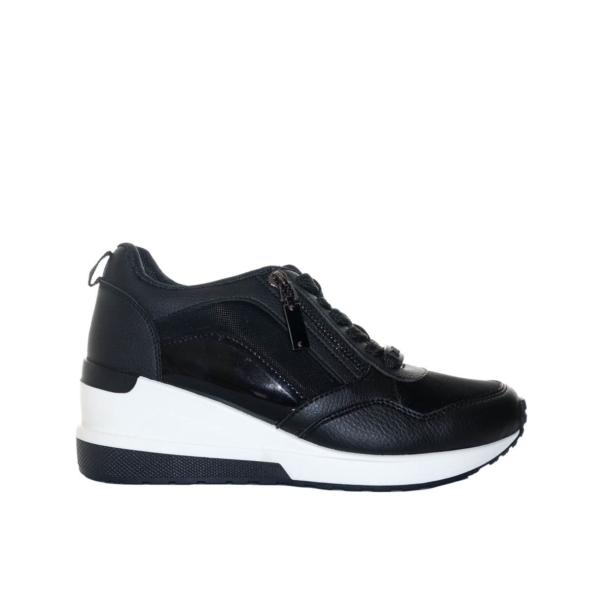Tenis negro x vainilla para mujerTA809 ZAVATTY