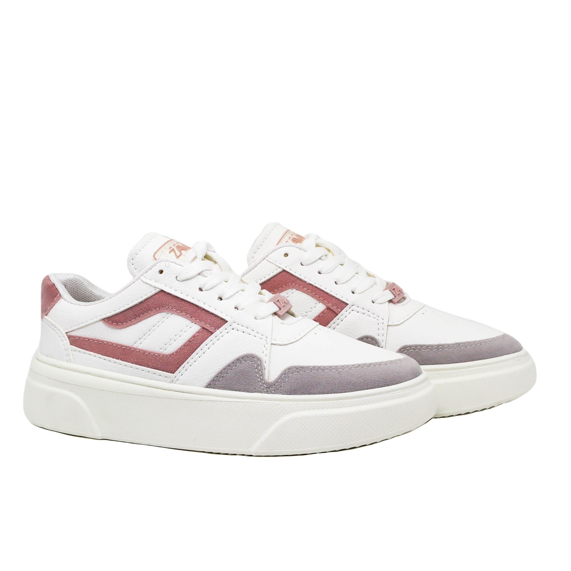 Tenis talco x rosa x gris para mujer TA851