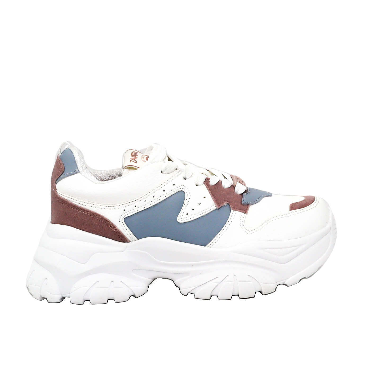 Tenis talcoxazulxrosa para mujer TA857