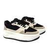 Tenis negro x beige x gris para mujer TA870