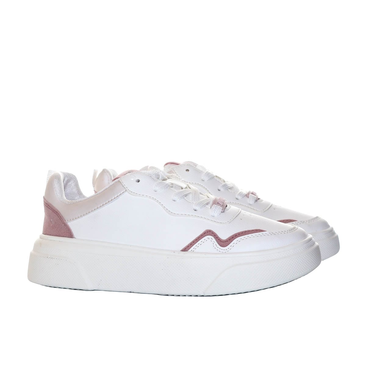 Zapatos Mujer Deportivas Blancas Bershka Tenis Bershka Blancos