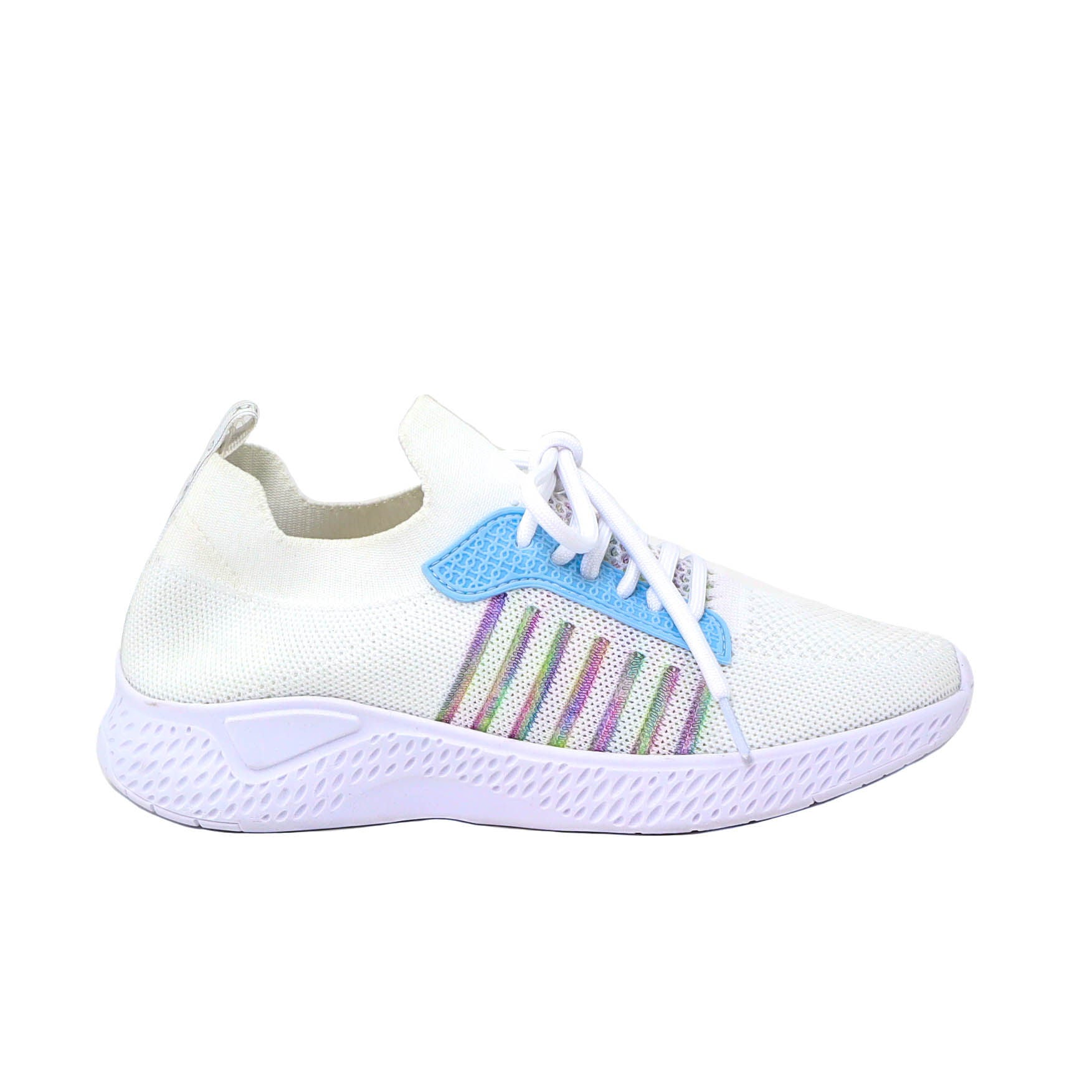 Tenis blanco x azul bebe para mujer P78-Z400