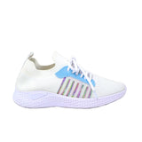 Tenis blanco x azul bebe para mujer P78-Z400