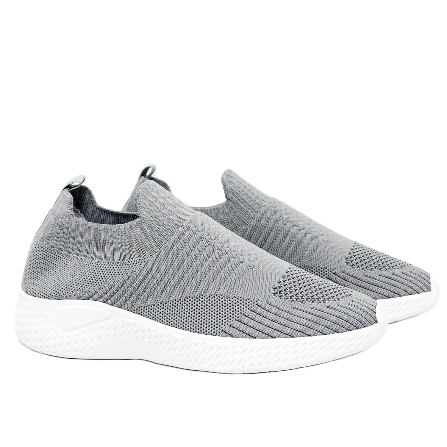 Tenis gris x vainilla para mujer P76-Z400