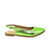 Baleta verde para mujer 1337-Z147